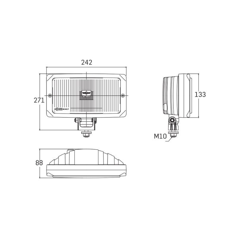 <tc>Auxiliary fog lights SIM 3225 (2 units)</tc>