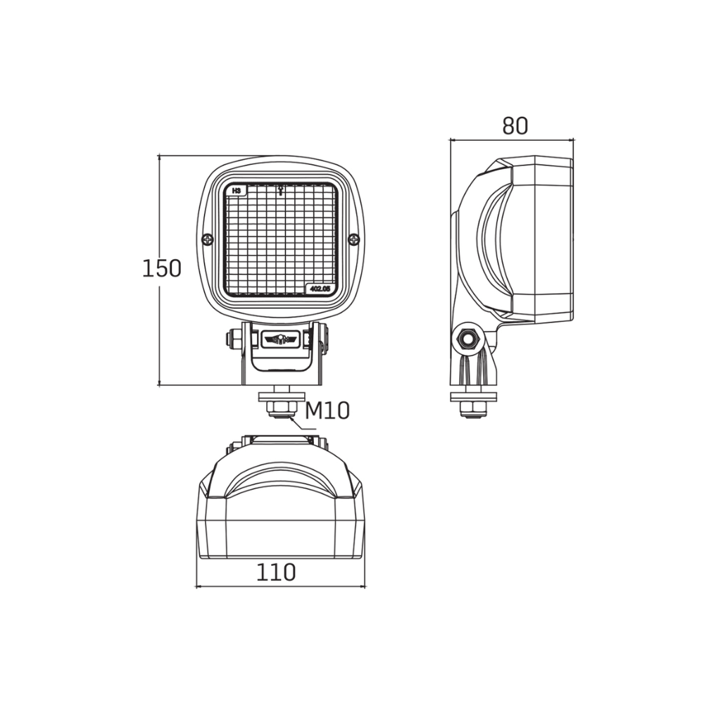 <tc>Work lamp for tractor and lorry SIM 4205</tc>