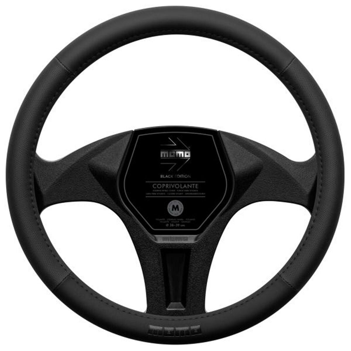 Foro para volante Momo Easy Black Edition (38/39 cm)