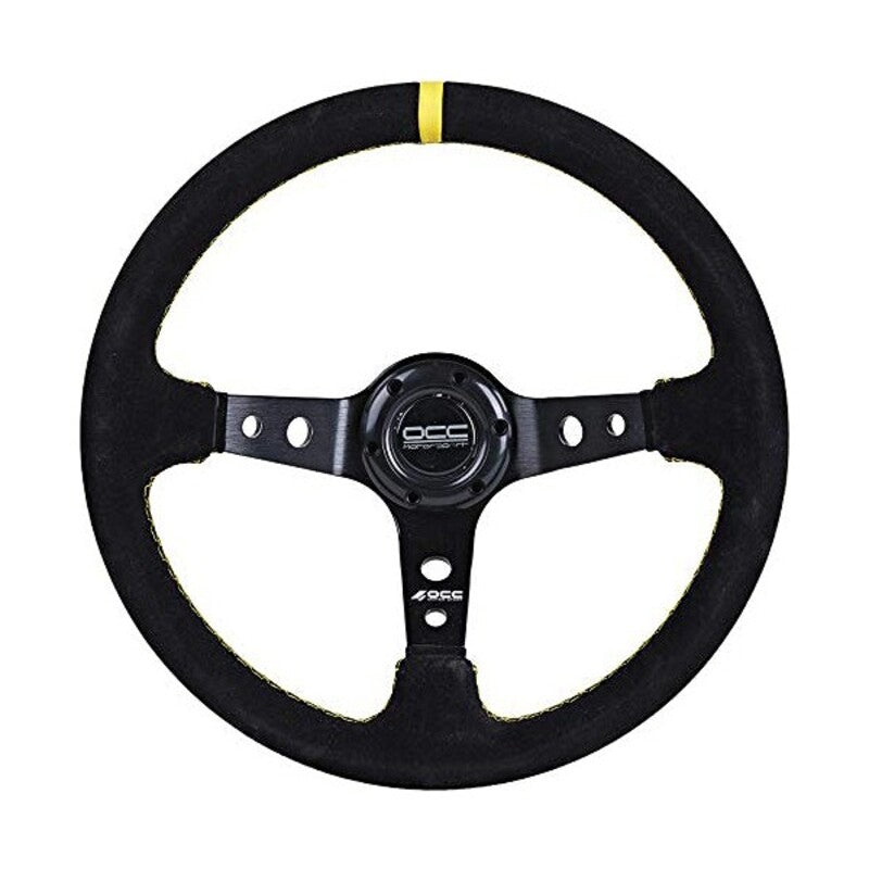 Volante desportivo OCC Motorsport Track (amarelo) (35 cm)