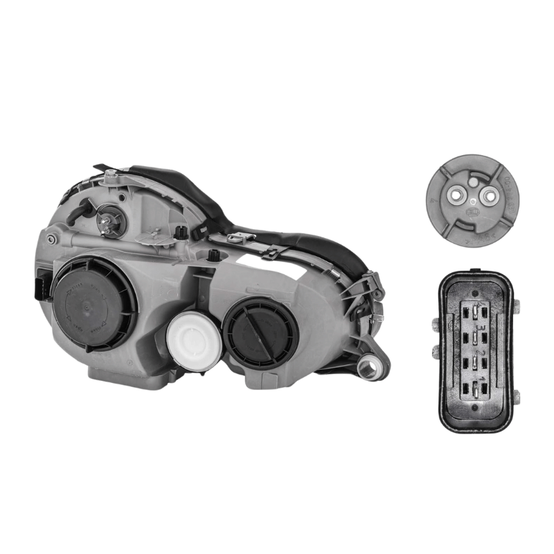 Hella headlight for Mercedes-Benz E-Class (W120/S210)