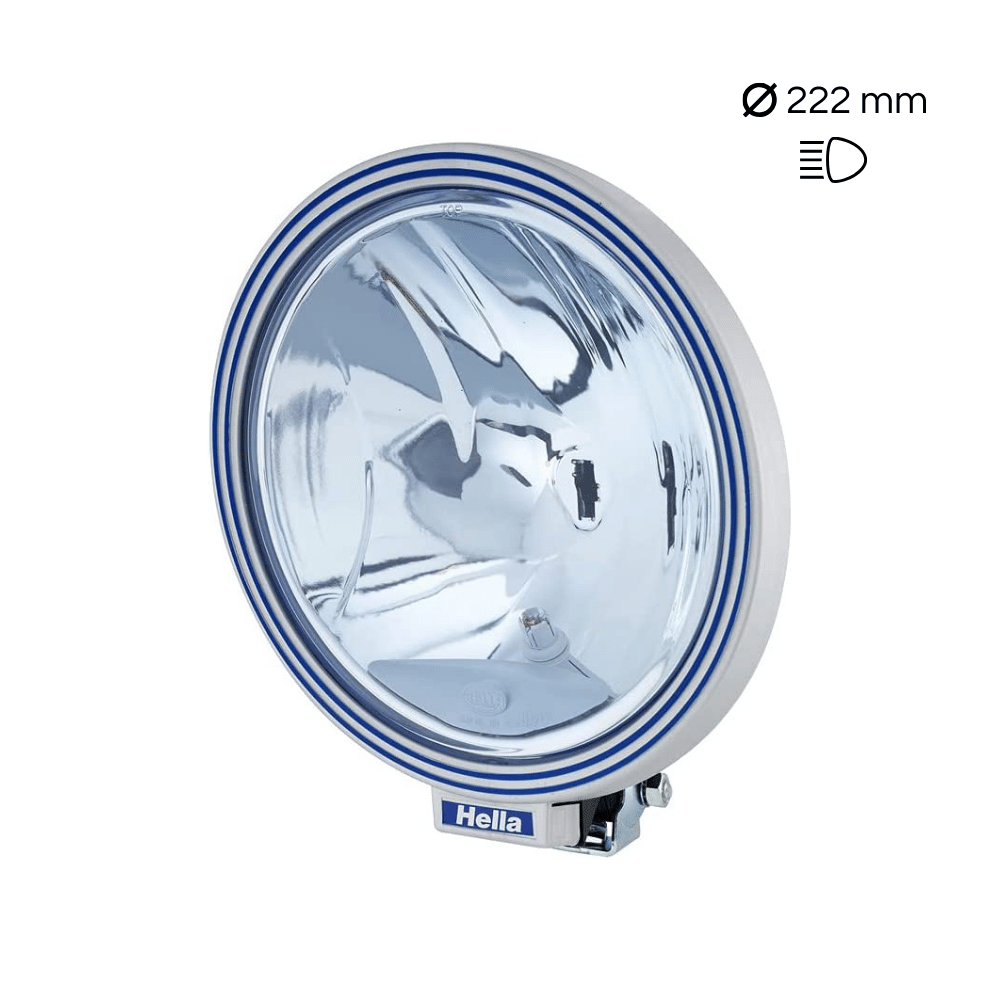 Hella Rally 3000 Langstrecken -Scheinwerfer, blaues Glas