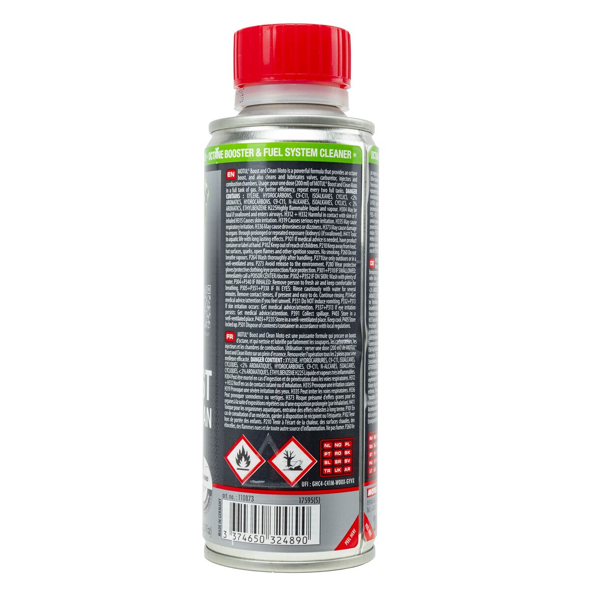 Aditivo de octanas para motos Motul (200 ml)
