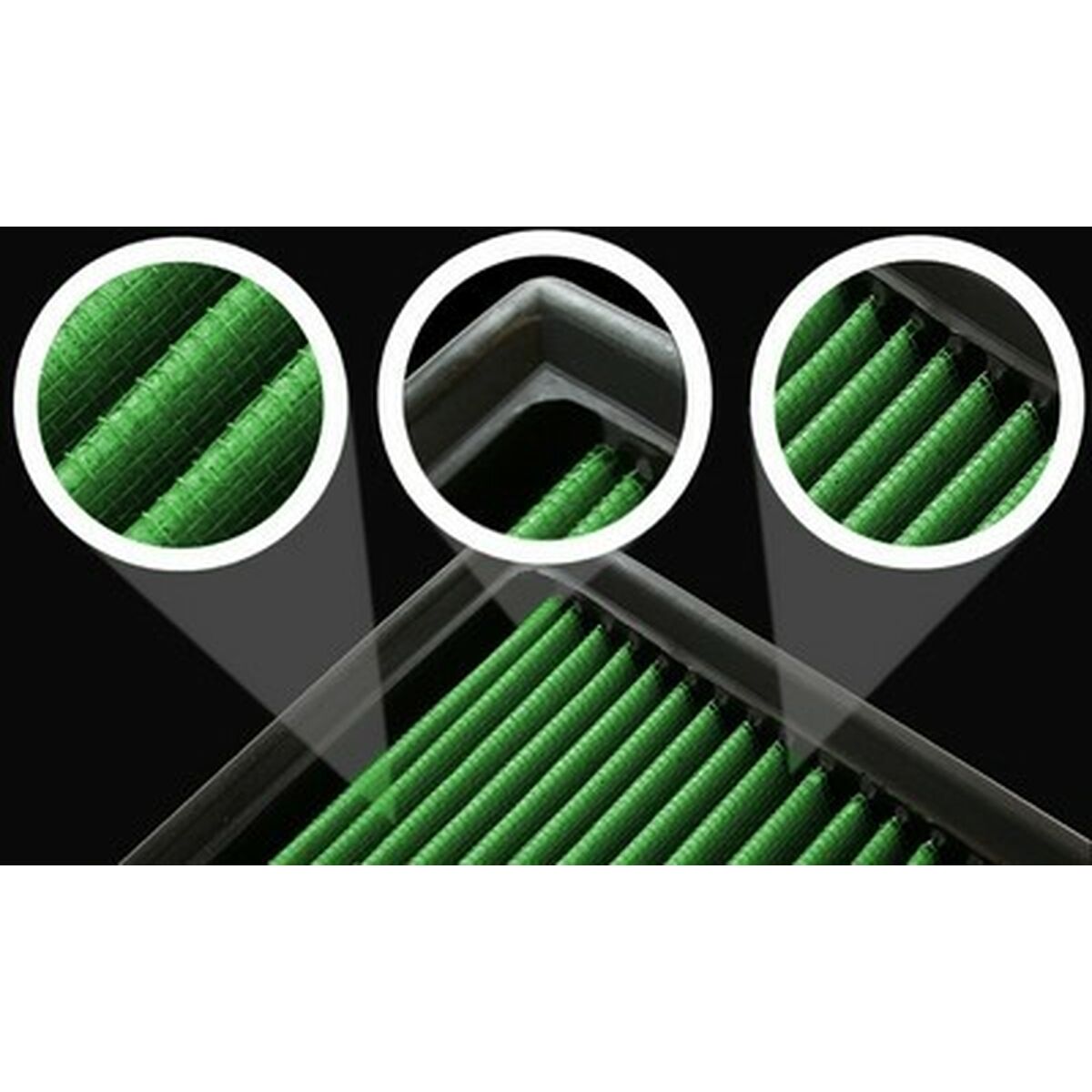 Filtro de ar Green Filters B11.70 Universal