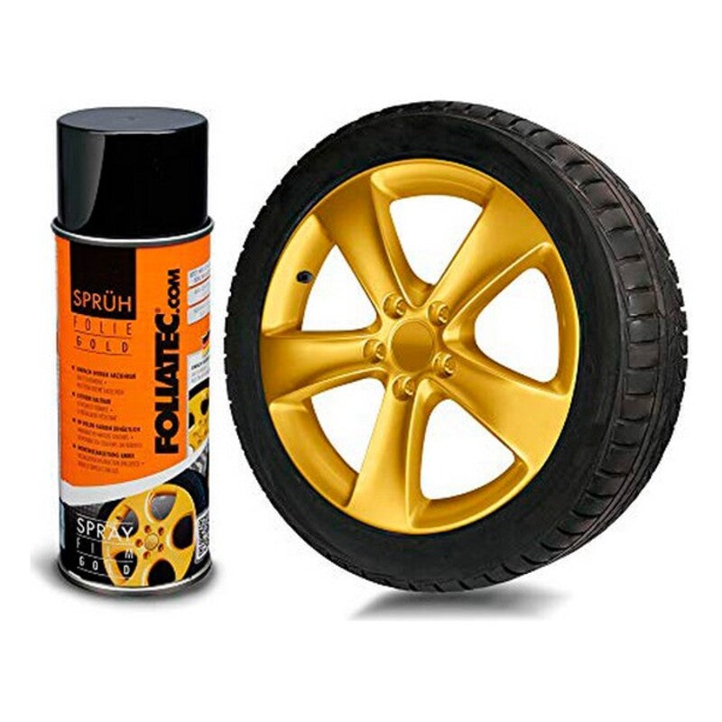 Borracha Líquida para Carros Foliatec Dourado 400 ml
