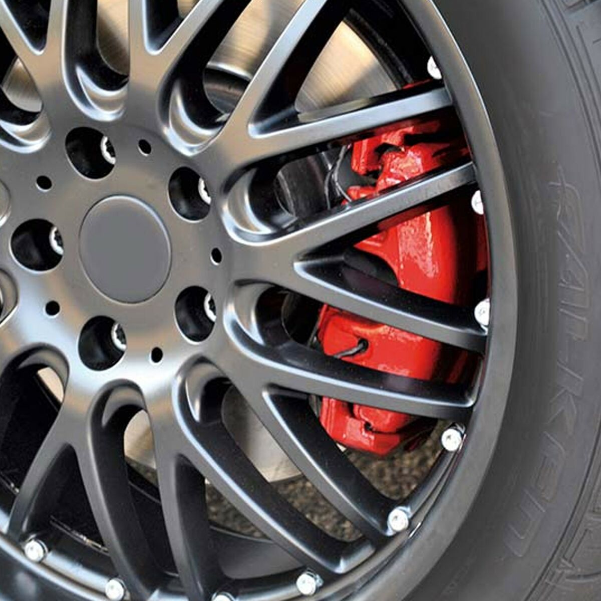 Conjunto de pintura Foliatec FO2194 Pinças de Travão Vermelho