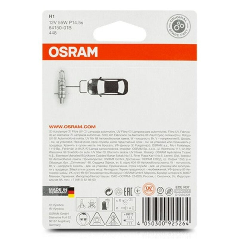 Lâmpada para carro Osram 64150-01B H1 12V 55W