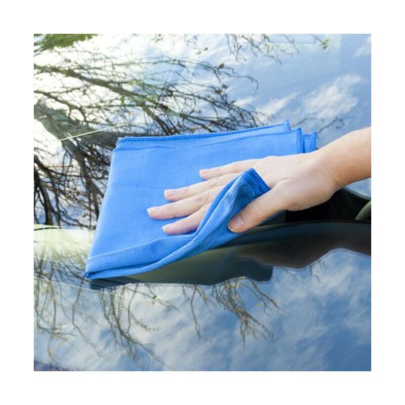 Toalha Armor All AA40089SPI Microfibra Limpa-Vidros Azul