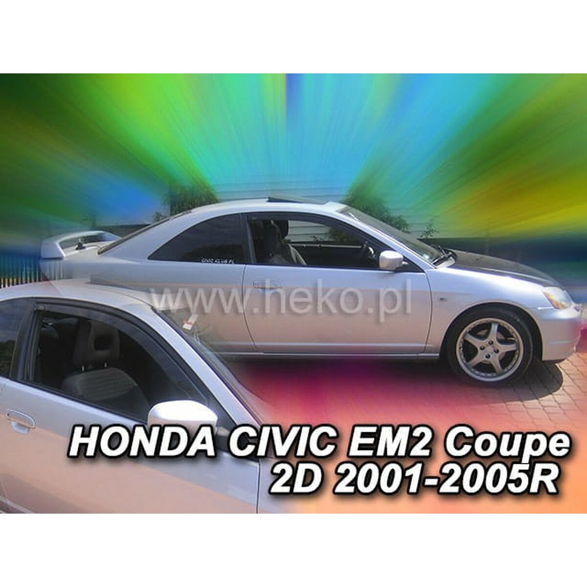Chuventos para Honda Civic Coupé (EM2) (2001-2005)