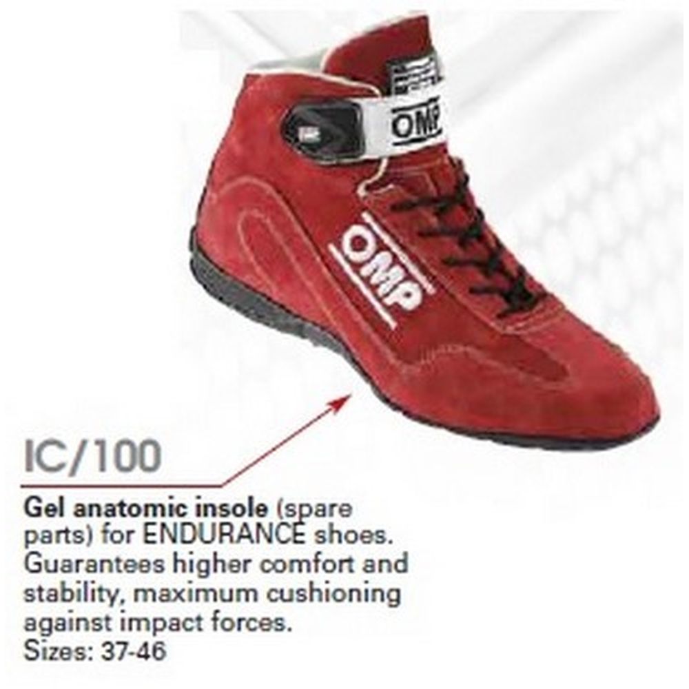 Palmilhas OMP ENDURANCE Gel (Tamanho 39)