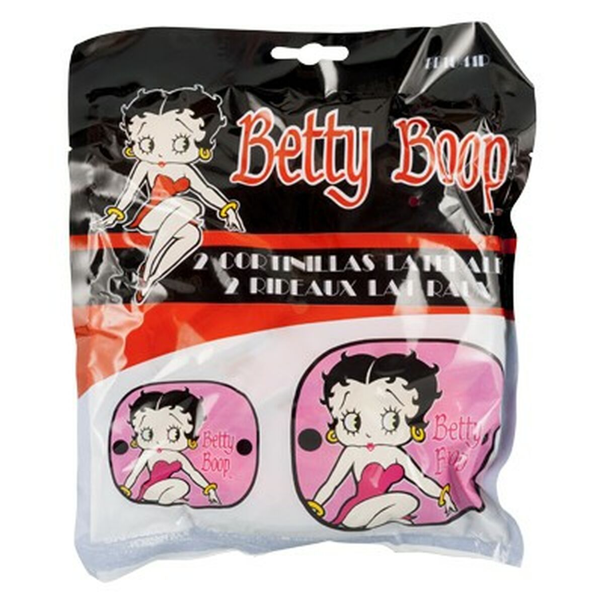 Chapéu de sol lateral Betty Boop BB1041P Cor de Rosa 2 Peças