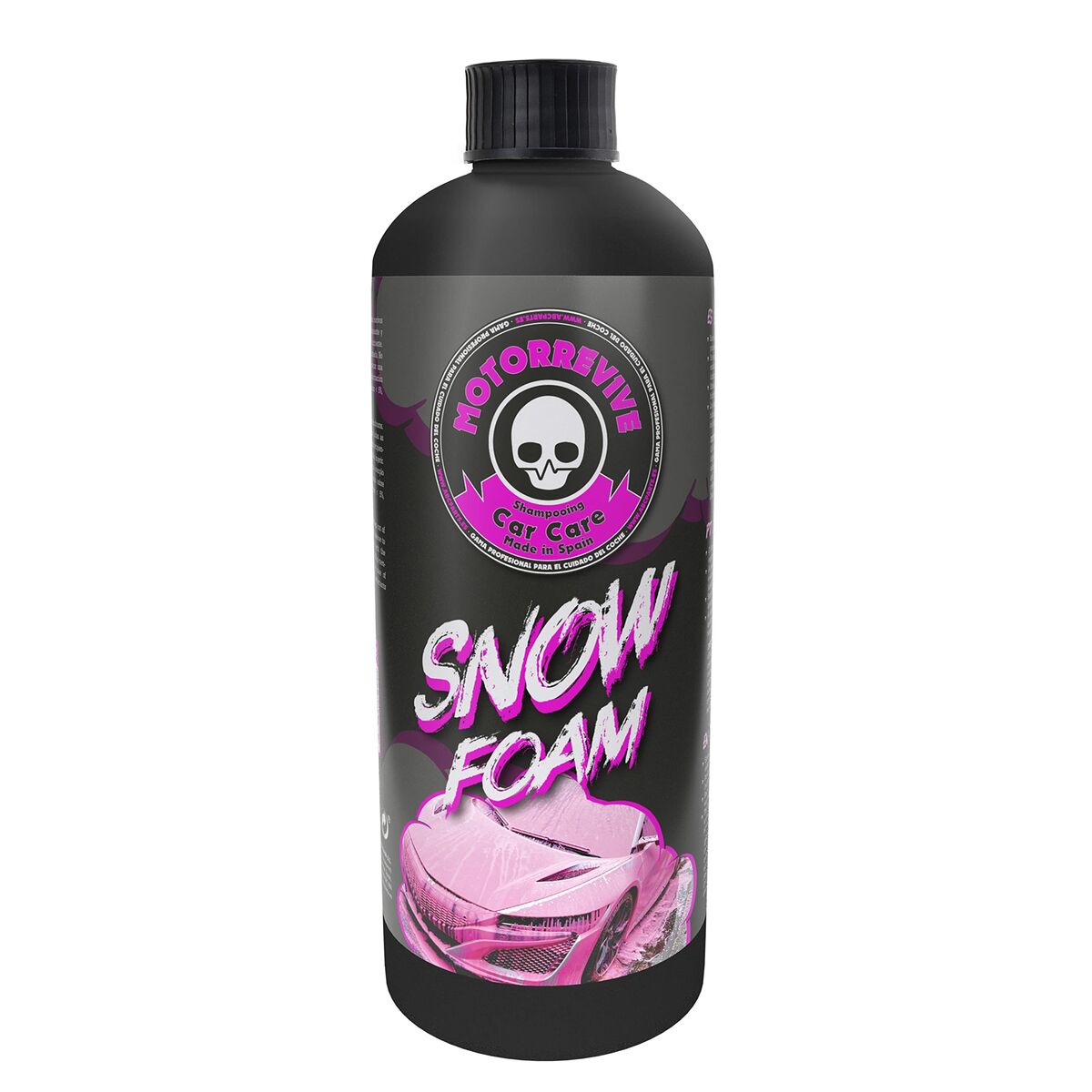 Detergente para automóvel Motorrevive Snow Foam Concentrado 500 ml Cor de Rosa