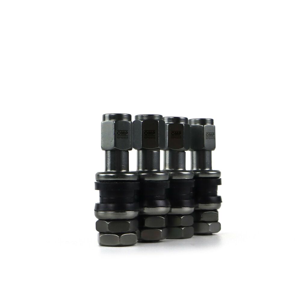 Válvula OMP Antracite Alumínio 4 uds