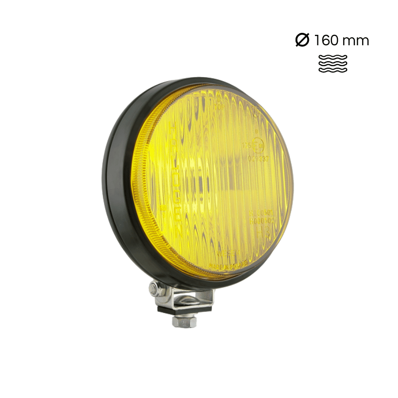 Farol de nevoeiro Wesem 0610 (vidro amarelo)