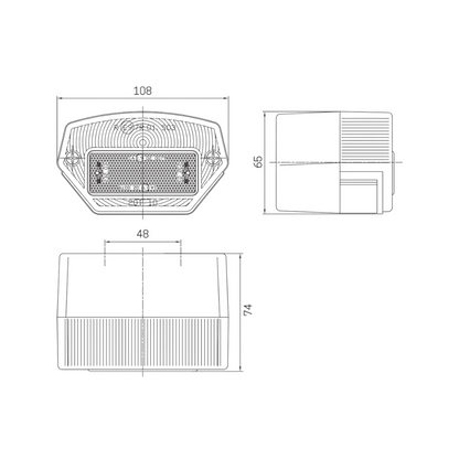 <tc>Morocycle rearlight SIM 201.10</tc>