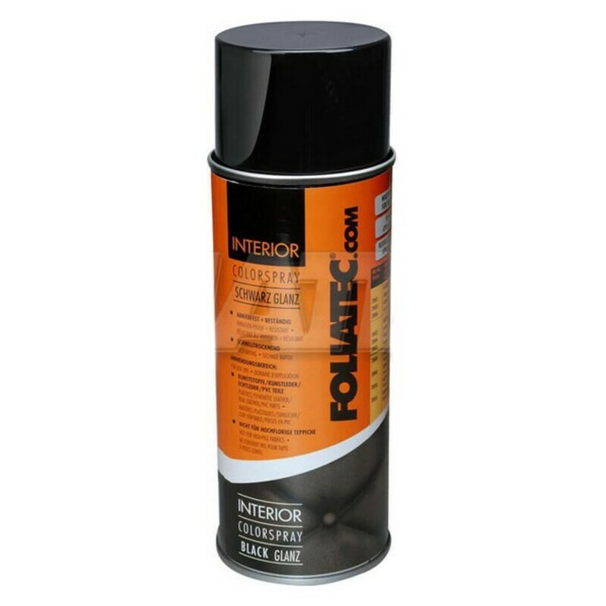Spray de tinta Foliatec (preto) (400 ml)