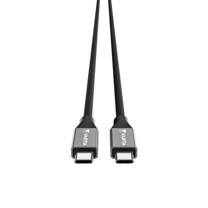 Cabo USB-C Varta 2 m Preto