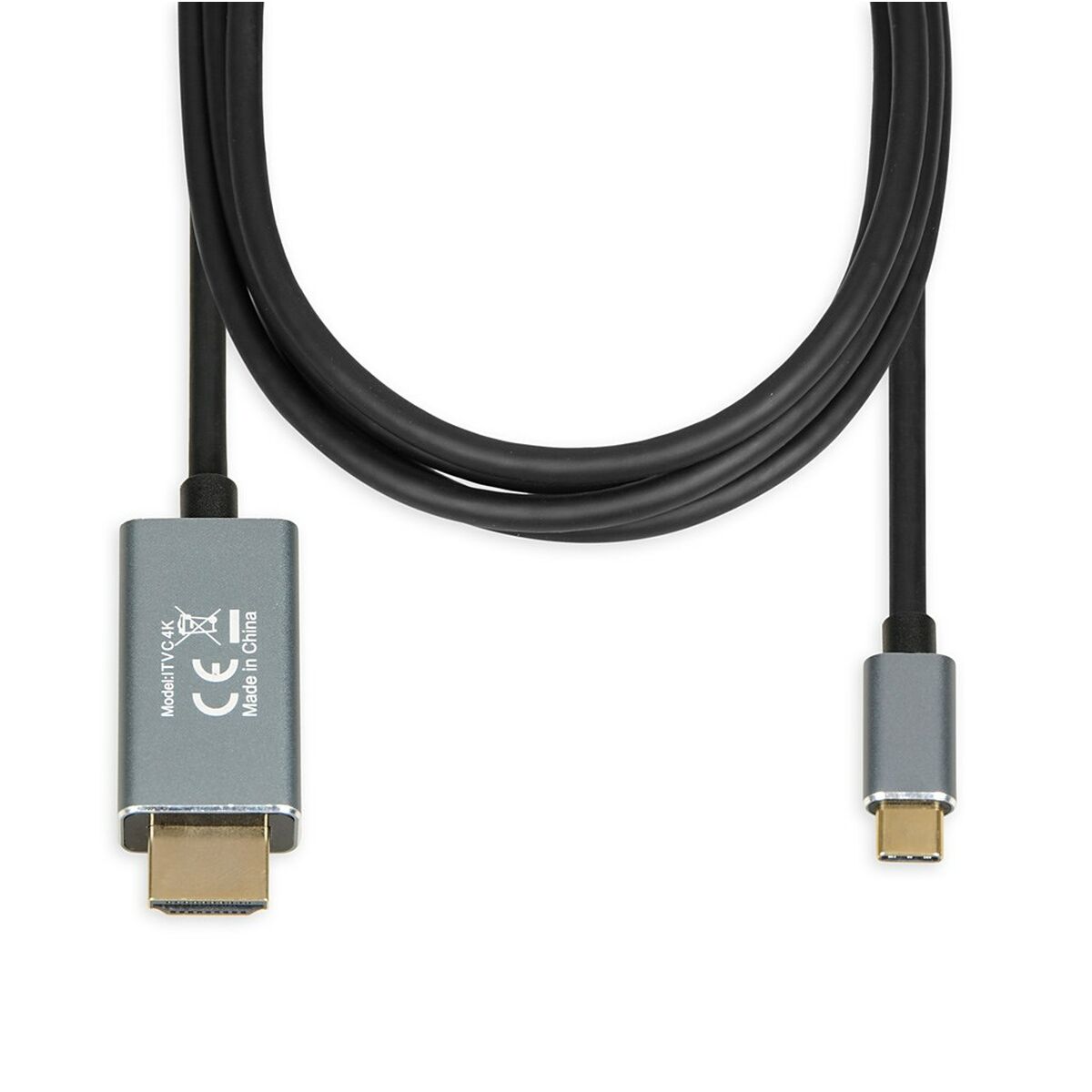 Adaptador USB C para HDMI Ibox ITVC4K Preto 1,8 m