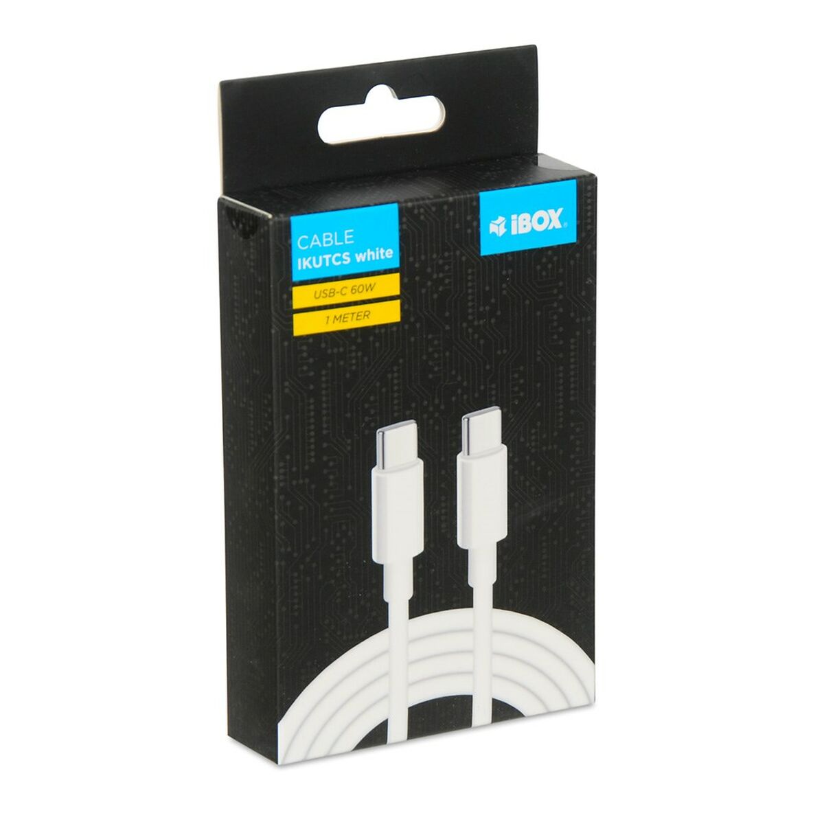 Cabo USB-C Ibox IKUTCS1W Branco 1 m