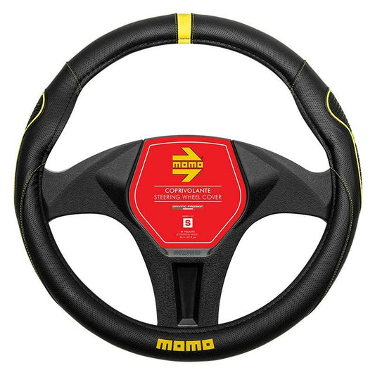 Foro para volante Momo Super Grip Yellow (37/38 cm)