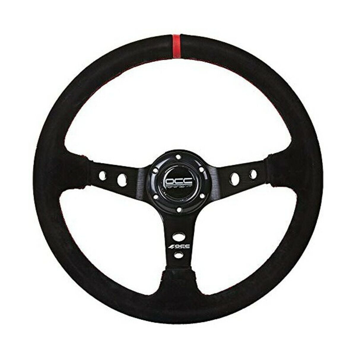 Volante desportivo OCC Motorsport Track (vermelho) (35 cm)