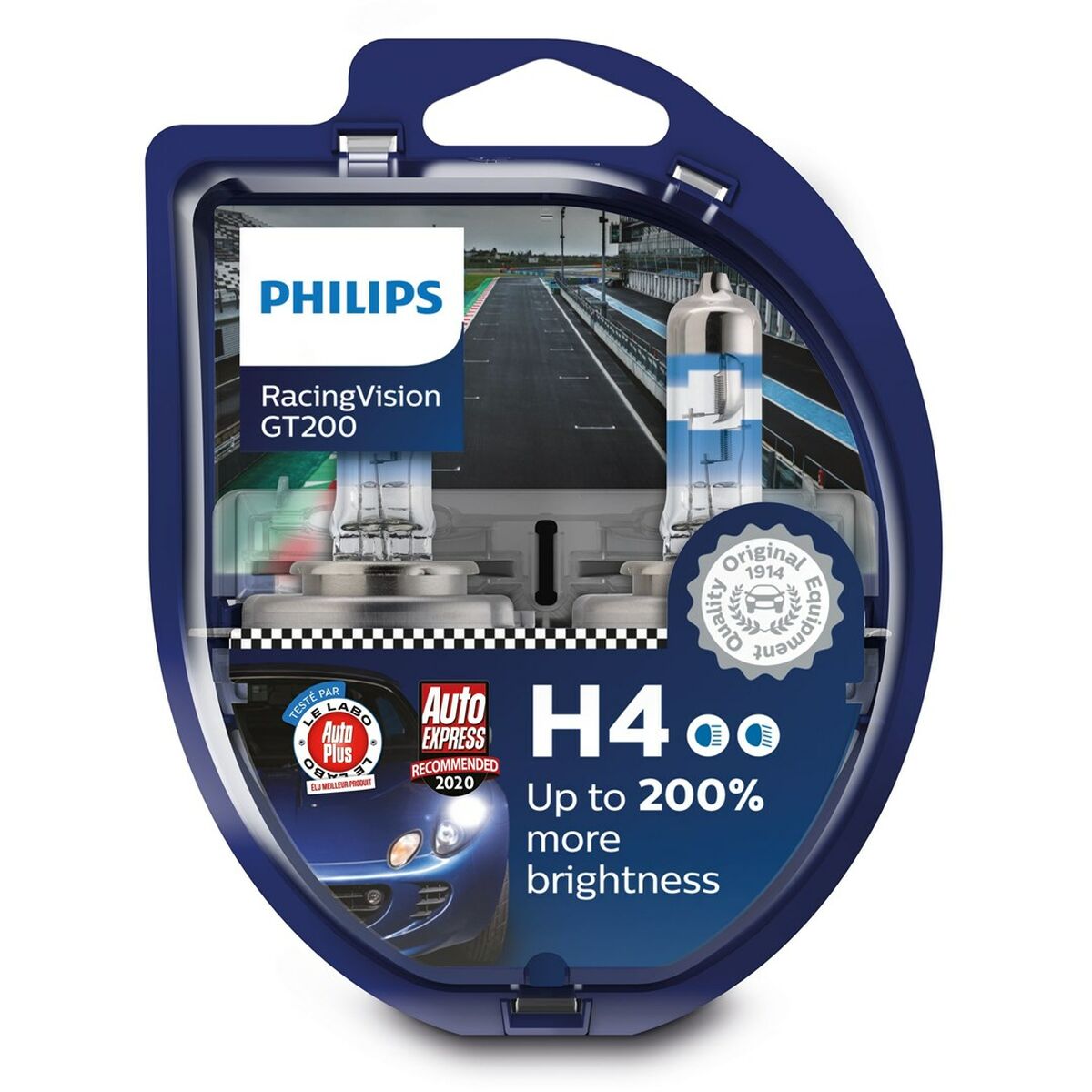 Lâmpada para Automóveis Philips 12342RGTS2 60 W 3600 K Lâmpada de Halogéneo 12 V (2 Unidades)