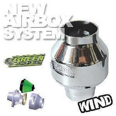 Filtro de ar Green Filters para 65/70/75Mm Boca Wind Crome (WIK)
