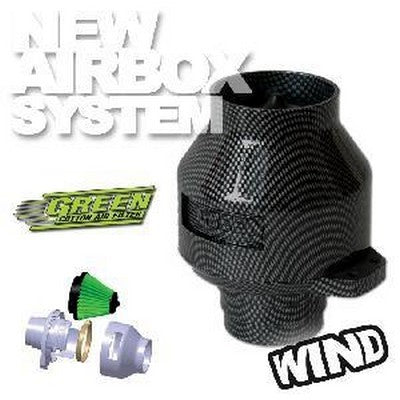 Filtro de ar Green Filters para 65/70/75Mm Boca Wind Carbone (WIC)