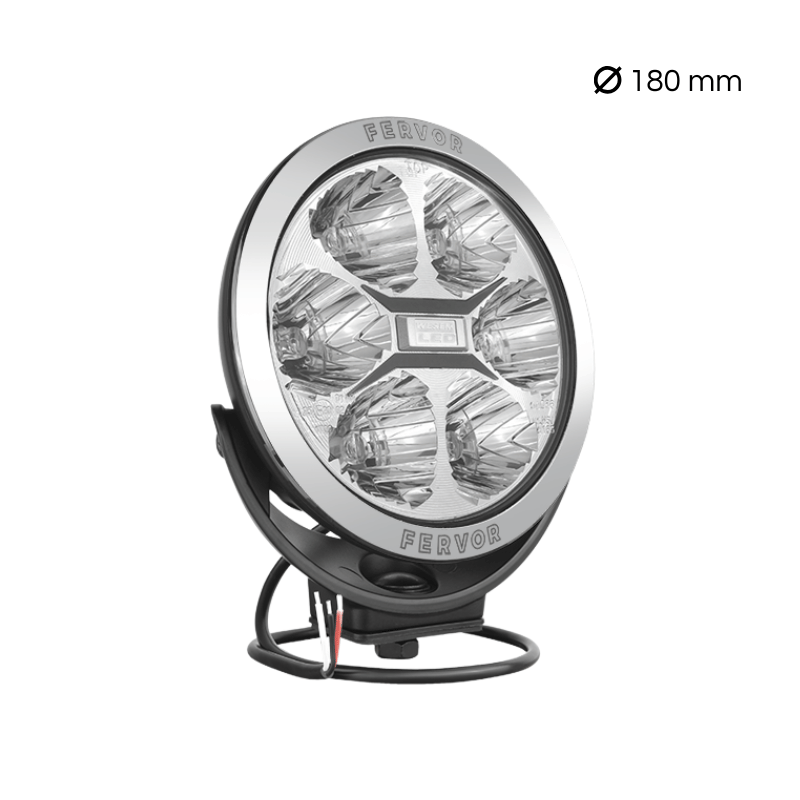 Farol para camião Wesem Fervor 180 LED (180 mm)