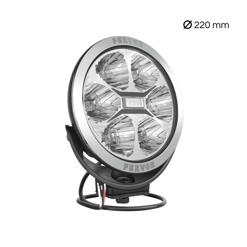 Farol para camião Wesem Fervor 220 LED (220 mm)