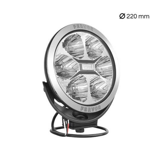Farol para camião Wesem Fervor 220 LED (220 mm)