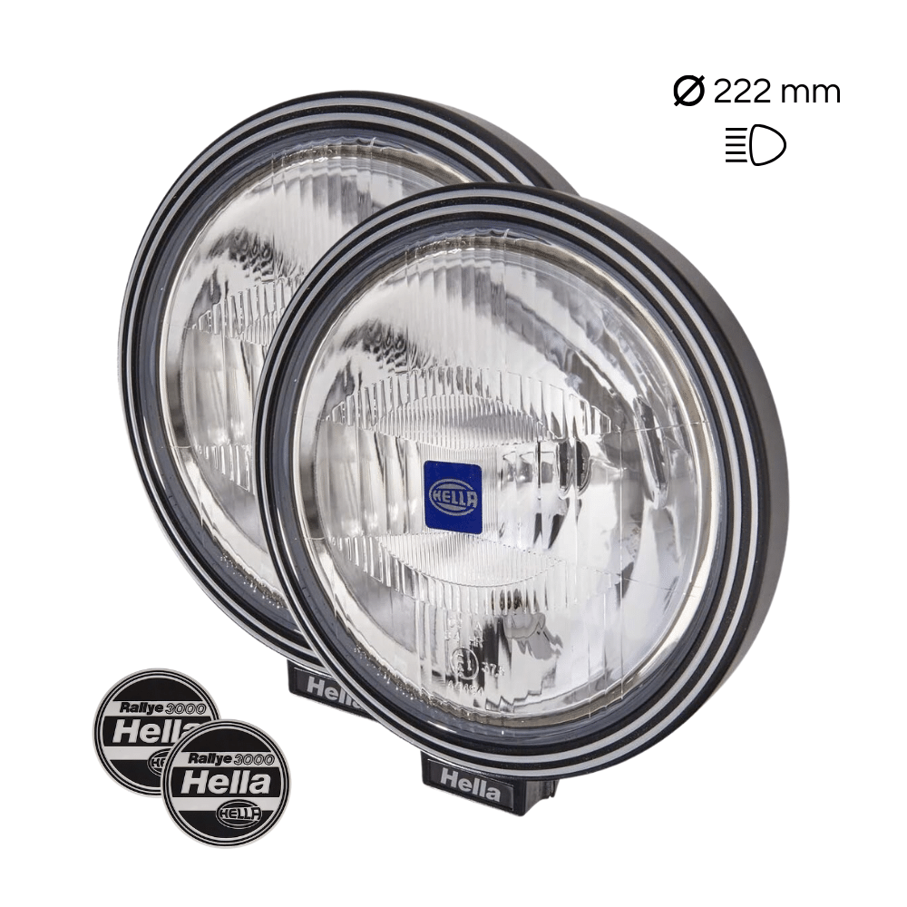<tc>Hella Rallye 3000 driving lights (2 units)</tc>