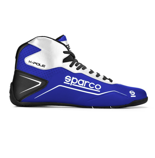 Botas para karting Sparco K-Pole, azul, tamanho 41