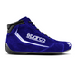 Botas de competição Sparco Slalom MY22, azul, tamanho 40