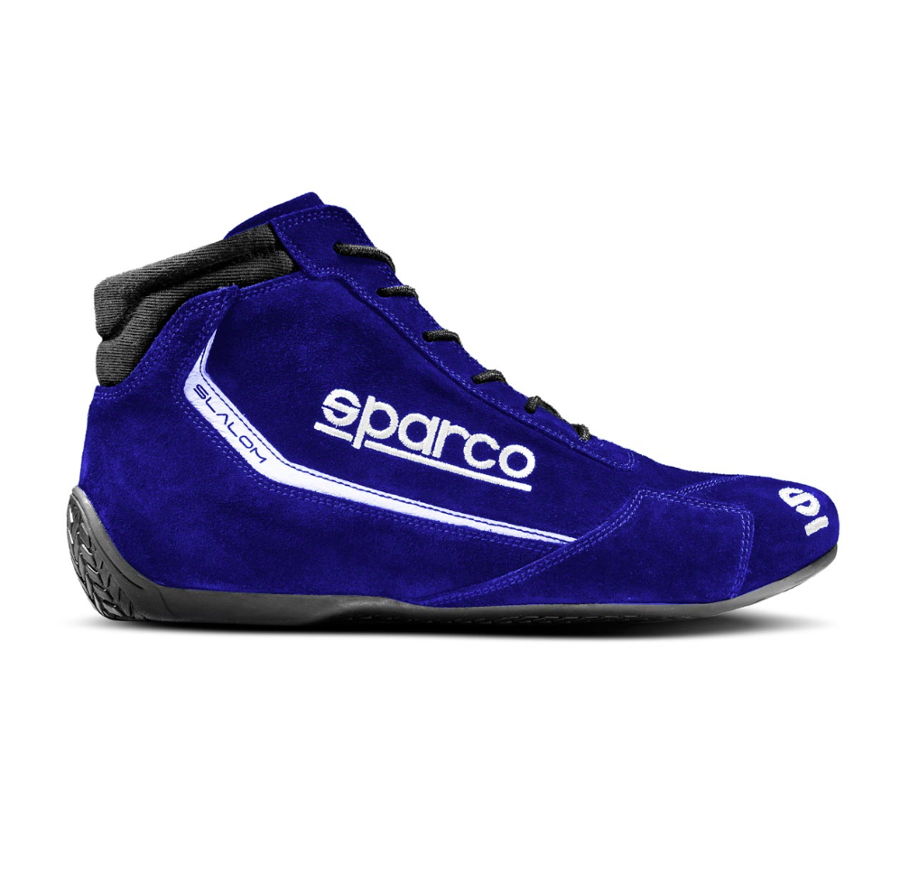 Botas de competição Sparco Slalom MY22, azul, tamanho 40