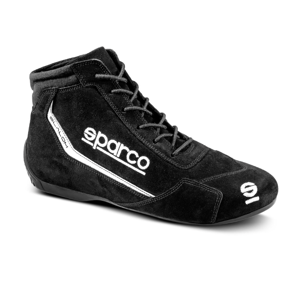 Botas de competição Sparco Slalom MY22, preto, tamanho 40
