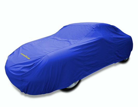 Capa de proteção para automóveis Goodyear, azul (Tamanho M)