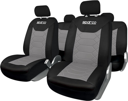 Sitzbezüge Sparco SPC1016, grau (11 Stück)