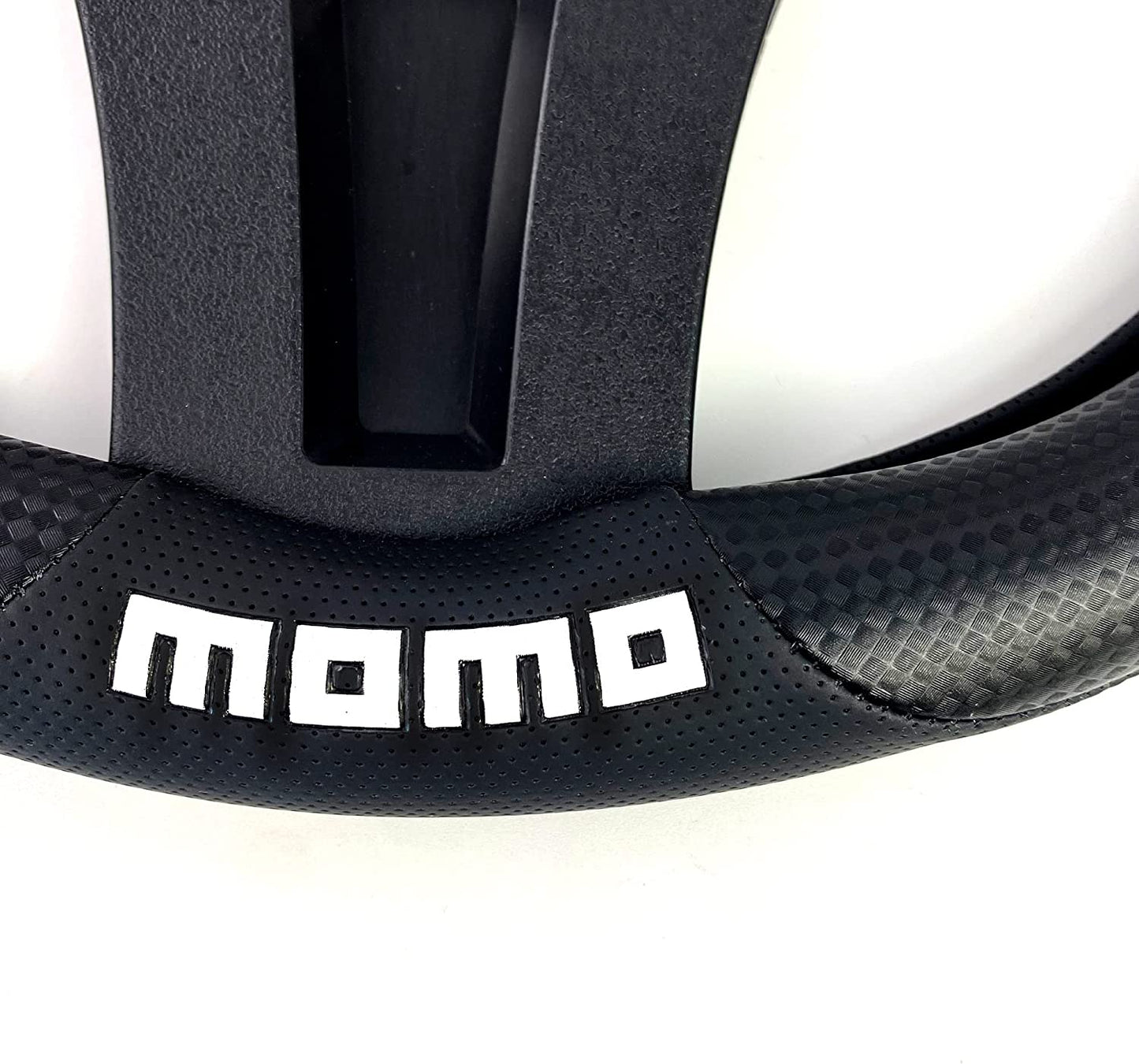 Capa para volante Momo Tuning, preto