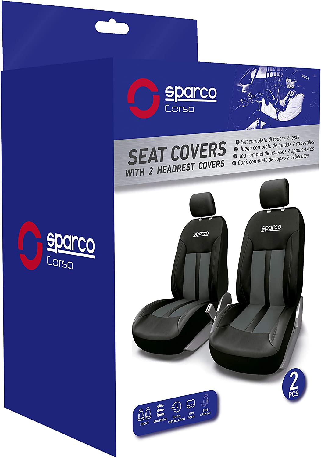 Sparco S-Line Sitzbezüge (6 Stück) – Mercado do Clássico