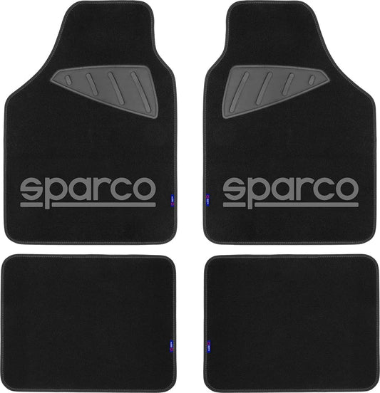 Sparco SPC1903 Auto-Fußmatten, Grau