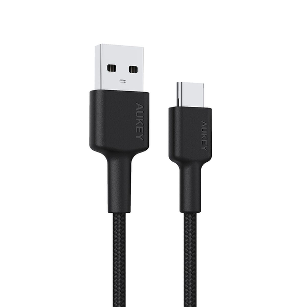 Cabo USB para Lightning Aukey CB-CD30 Preto 90 cm