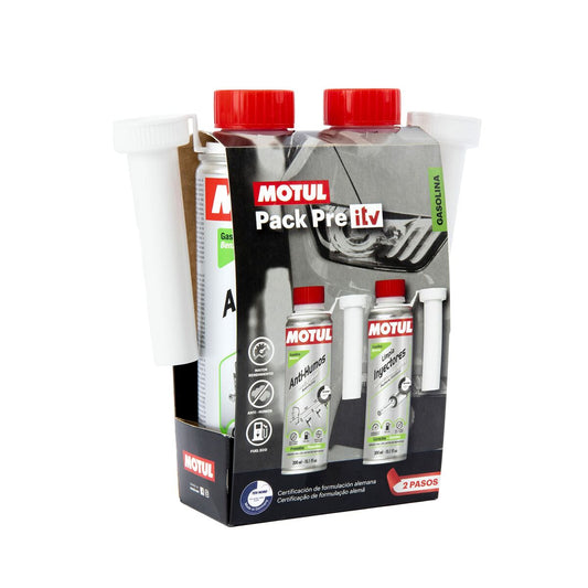 Kit de limpeza de sistema de combustível Motul (2x 300 ml)