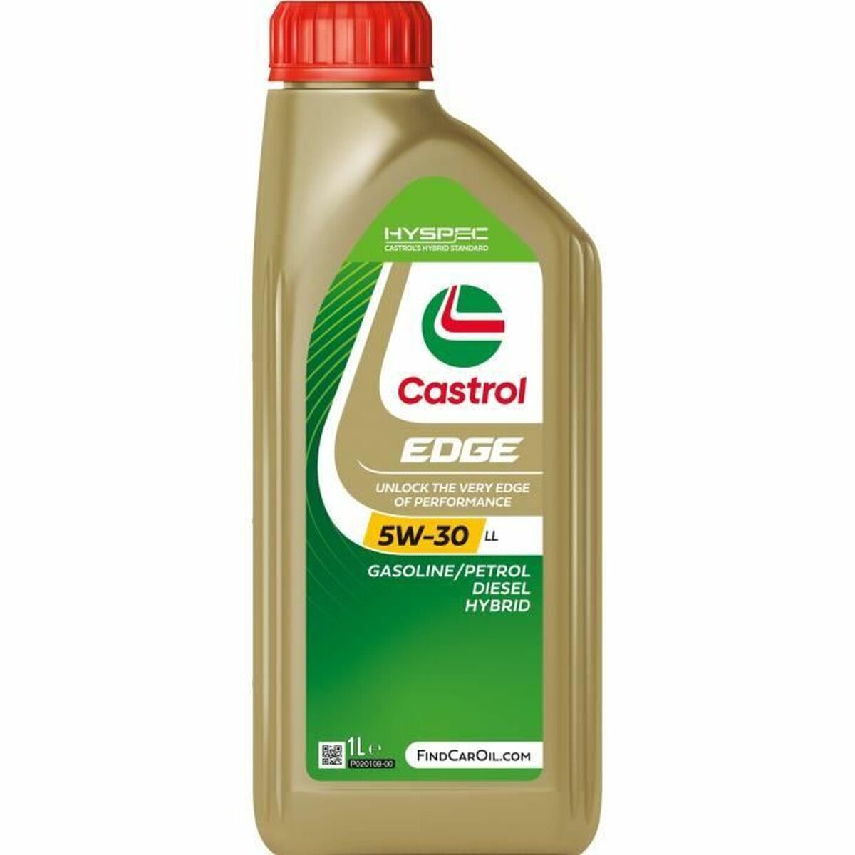 Óleo de motor Castrol Gasolina Diesel Híbrido 5W30 1 L