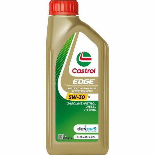 Óleo de motor Castrol Edge Gasolina Diesel Híbrido 5W30 C3 1 L