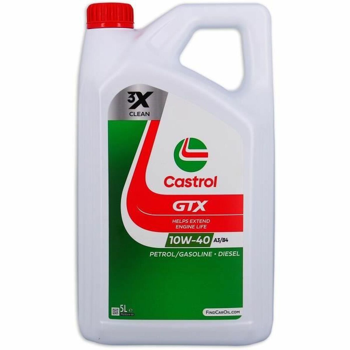 Óleo de motor Castrol GTX Gasolina Diesel 10W40 5 L