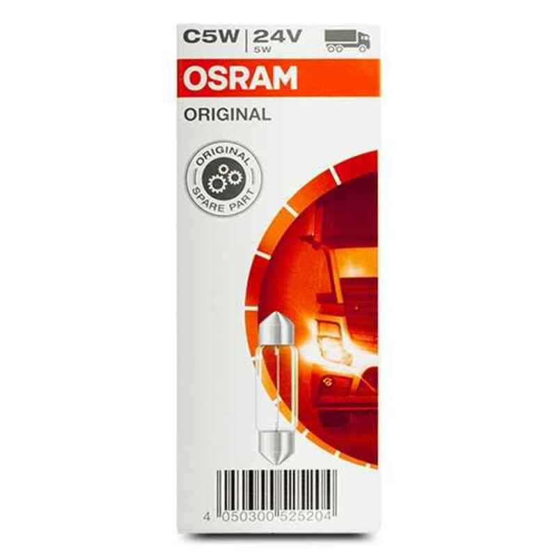 Lâmpada para Automóveis OS6423 Osram OS6423 C5W 24v 5W (10 pcs)
