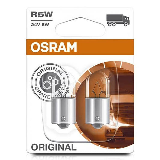 Lâmpada para Automóveis Osram OS5627-02B 5 W Camião 24 V R5W