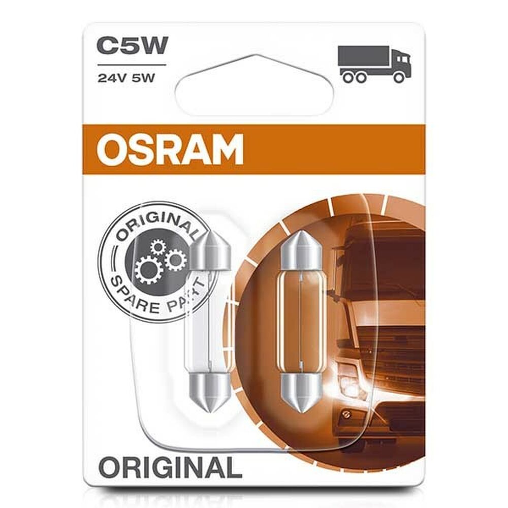 Lâmpada para Automóveis Osram OS6423-02B 5 W Camião 24 V C5W