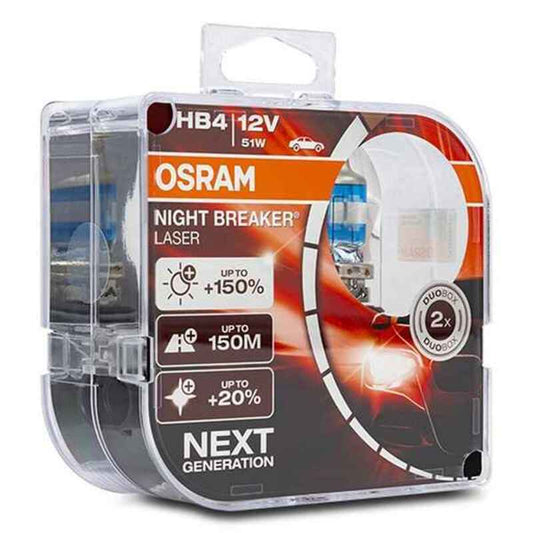 Lâmpada para carro Osram OS9006NL-HCB HB4 51W 12V (2 Peças)